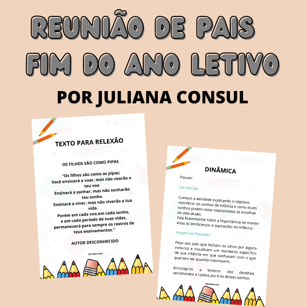 REUNIÃO DE PAIS – FIM DE ANO LETIVO