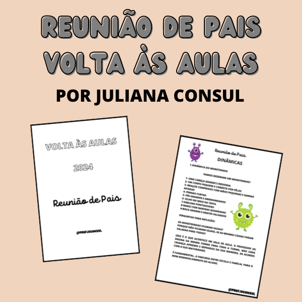 REUNIÃO DE PAIS – VOLTA ÀS AULAS