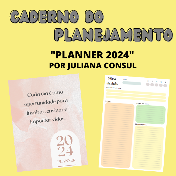 CADERNO DO PLANEJAMENTO – PLANNER 2024