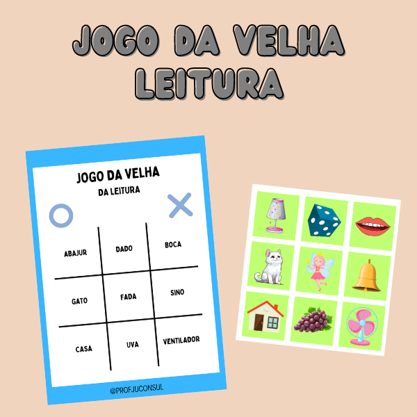 JOGO DA VELHA DA LEITURA