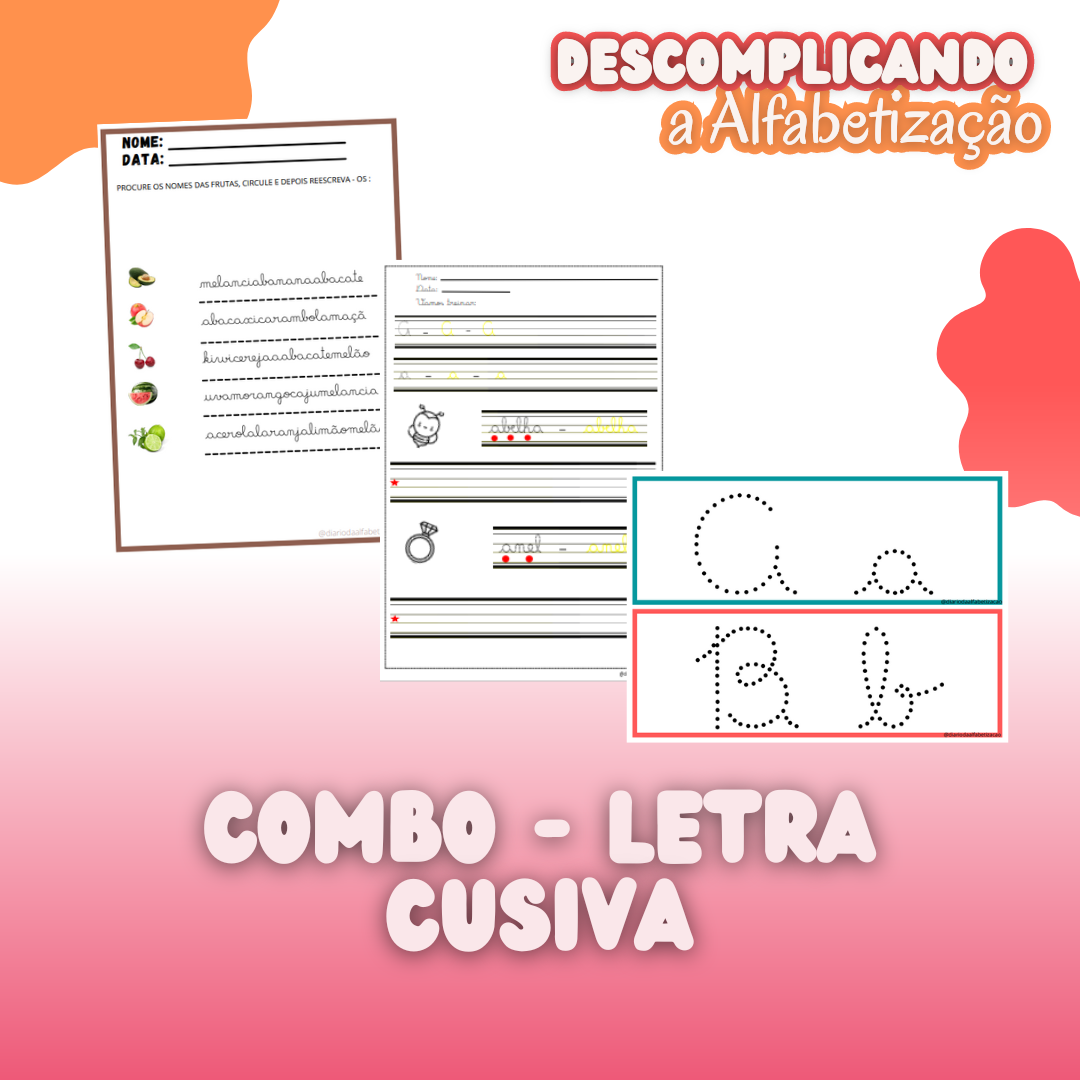 COMBO – LETRA CURSIVA