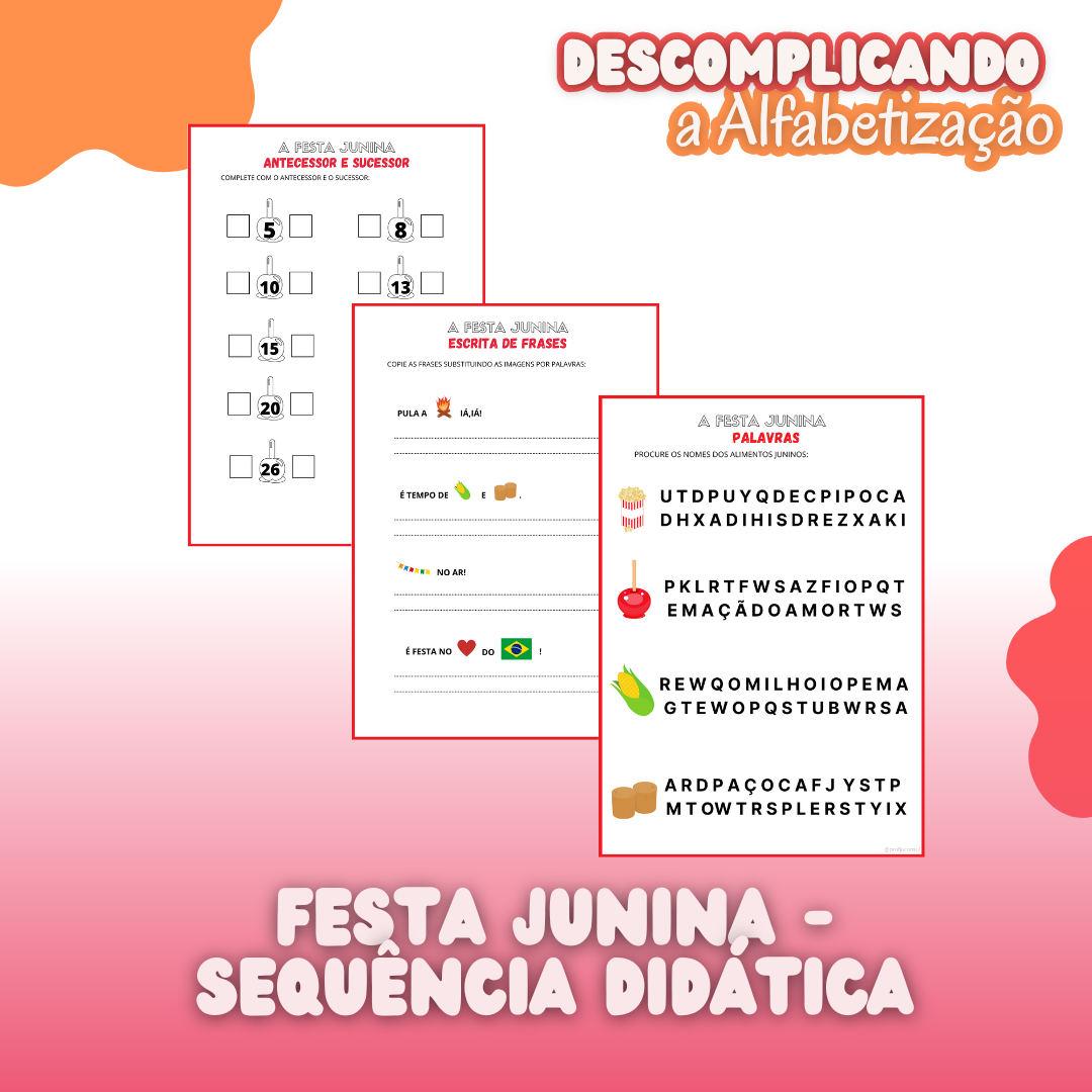 COMBO – ATIVIDADES JUNINAS