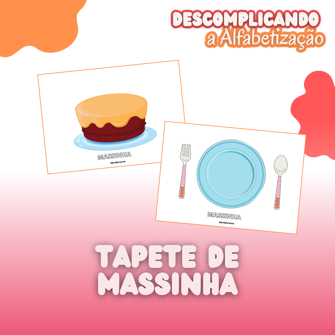 TAPETE DE MASSINHA